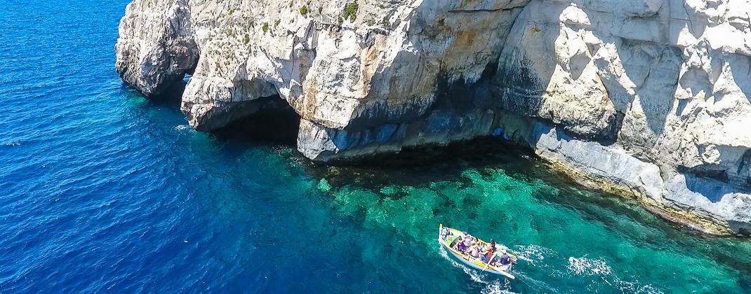 Blue Grotto viaje en barco