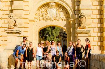 Tour guiado en inglés por Mdina