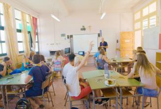 Clase de la escuela de verano