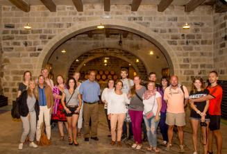 Visita guiada en inglés a la bodega con cata de vinos